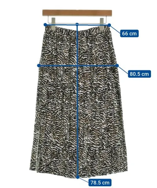 6(ROKU) Knee length skirts