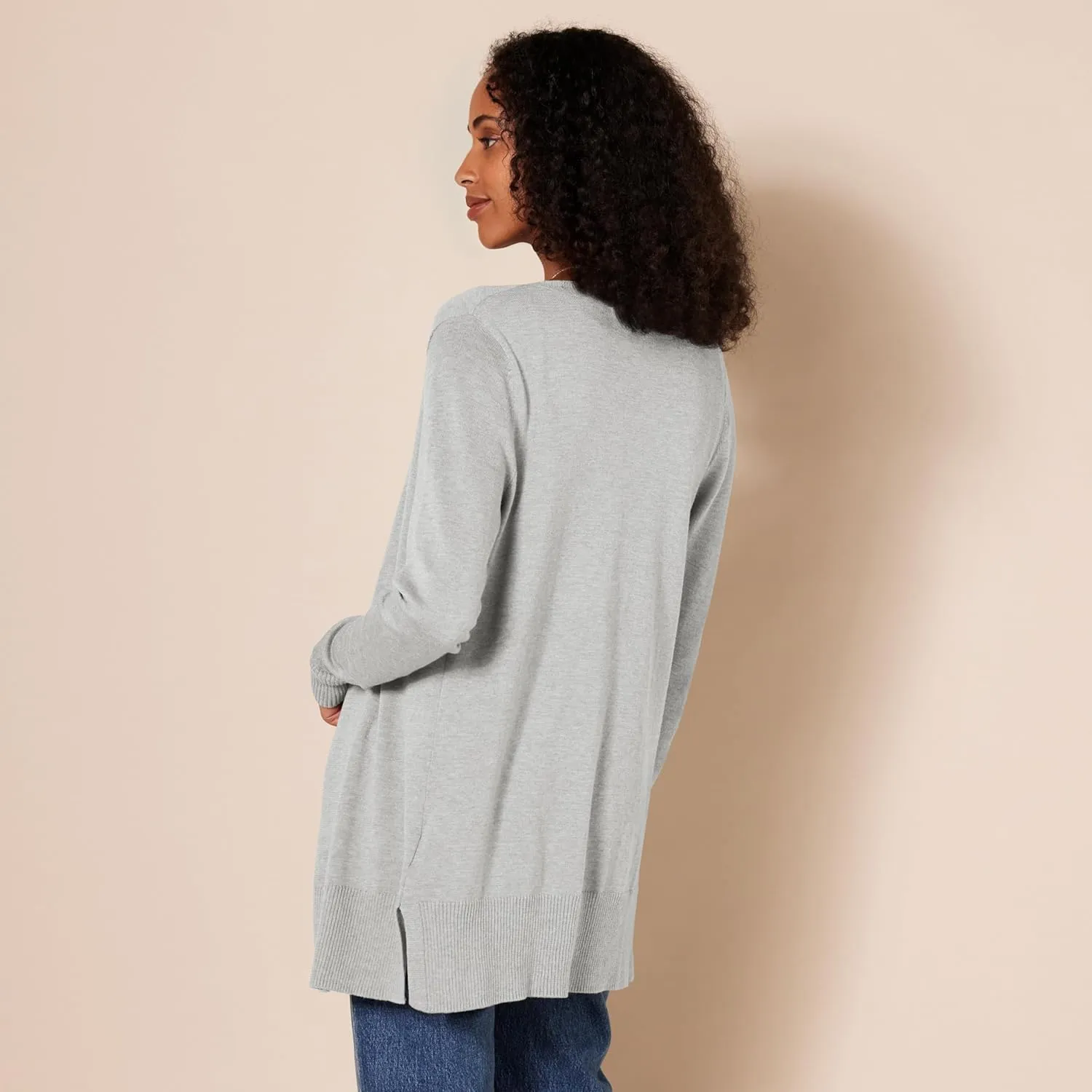 Amazon Essentials Women's Lightweight Open-Front Cardigan Sweater (Available in Plus Size)