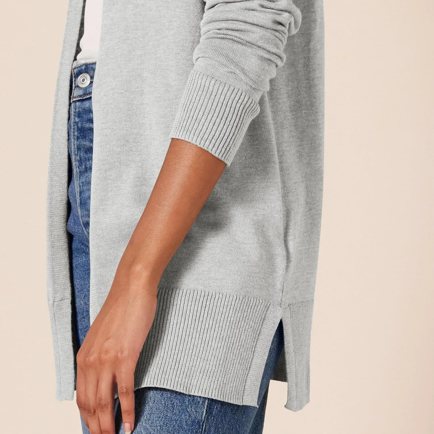 Amazon Essentials Women's Lightweight Open-Front Cardigan Sweater (Available in Plus Size)