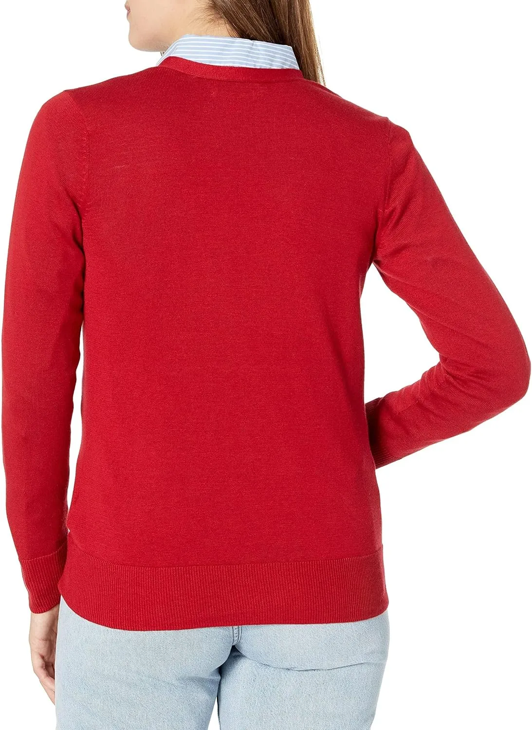Amazon Essentials Women's Lightweight V-Neck Cardigan Sweater (Available in Plus Size)