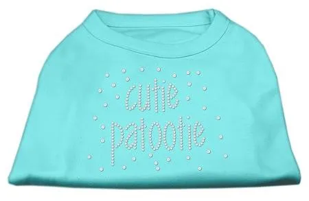 Cutie Patootie Rhinestone Shirts Aqua SM (10)