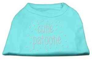 Cutie Patootie Rhinestone Shirts Aqua SM (10)