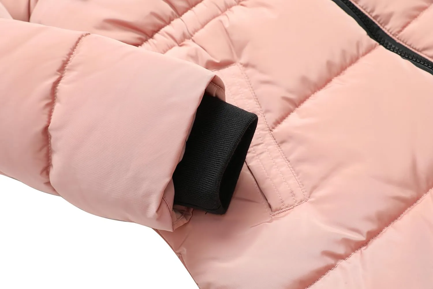 Girl's Winter Long Coat Parka Kids Warm Hooded Puffer Jacket Long-lasting