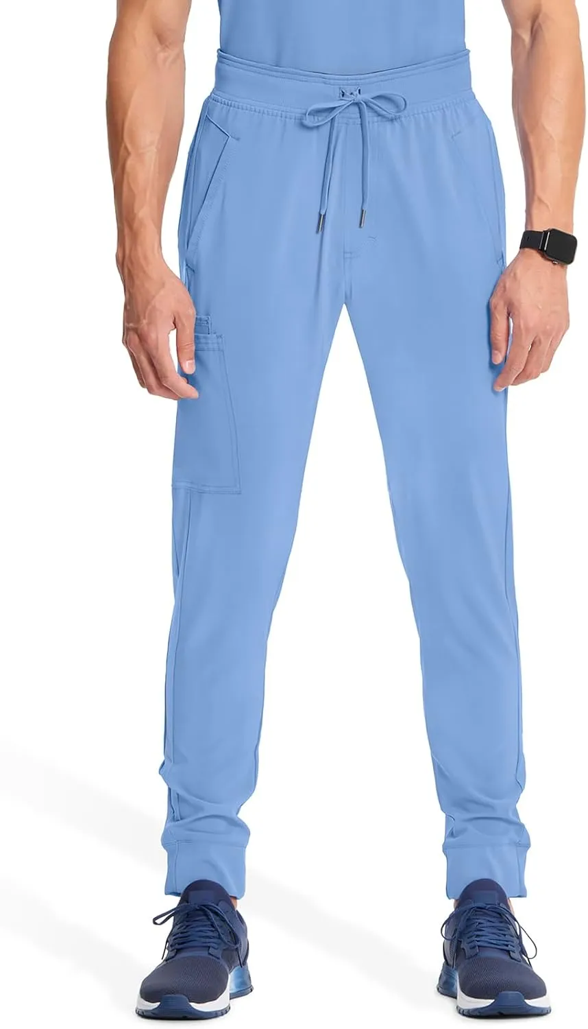 Infinity Cherokee Men's Jogger Pants with Drawstring Waist Mid Rise 5 Pockets Bottoms CK004A