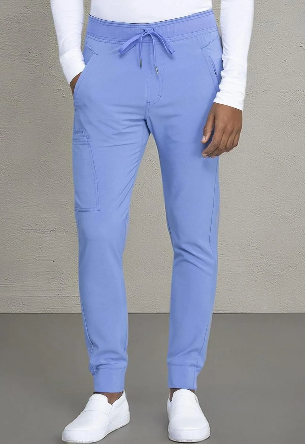 Infinity Cherokee Men's Jogger Pants with Drawstring Waist Mid Rise 5 Pockets Bottoms CK004A