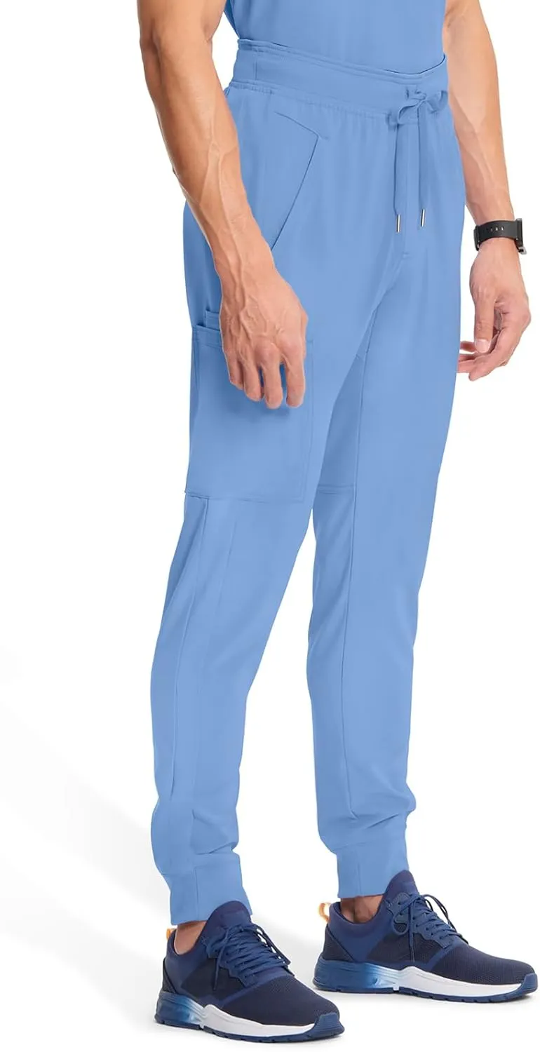 Infinity Cherokee Men's Jogger Pants with Drawstring Waist Mid Rise 5 Pockets Bottoms CK004A