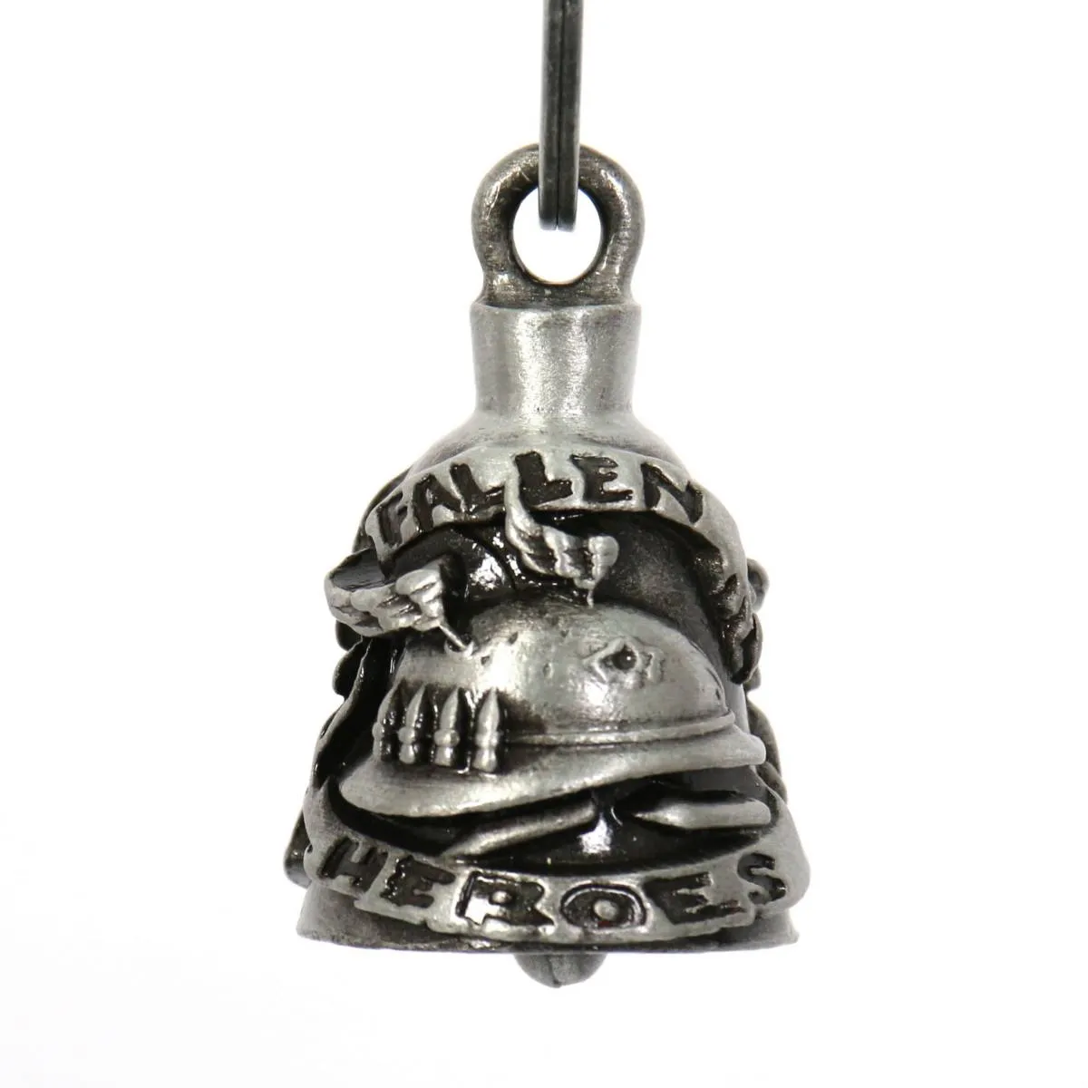 Milwaukee Leather MLB9016 'Fallen Hero' Motorcycle Good Luck Bell |