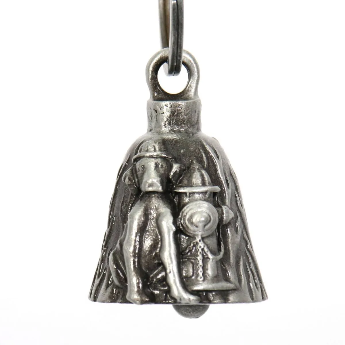 Milwaukee Leather MLB9046 'Fire Dog' Motorcycle Good Luck Bell | Key