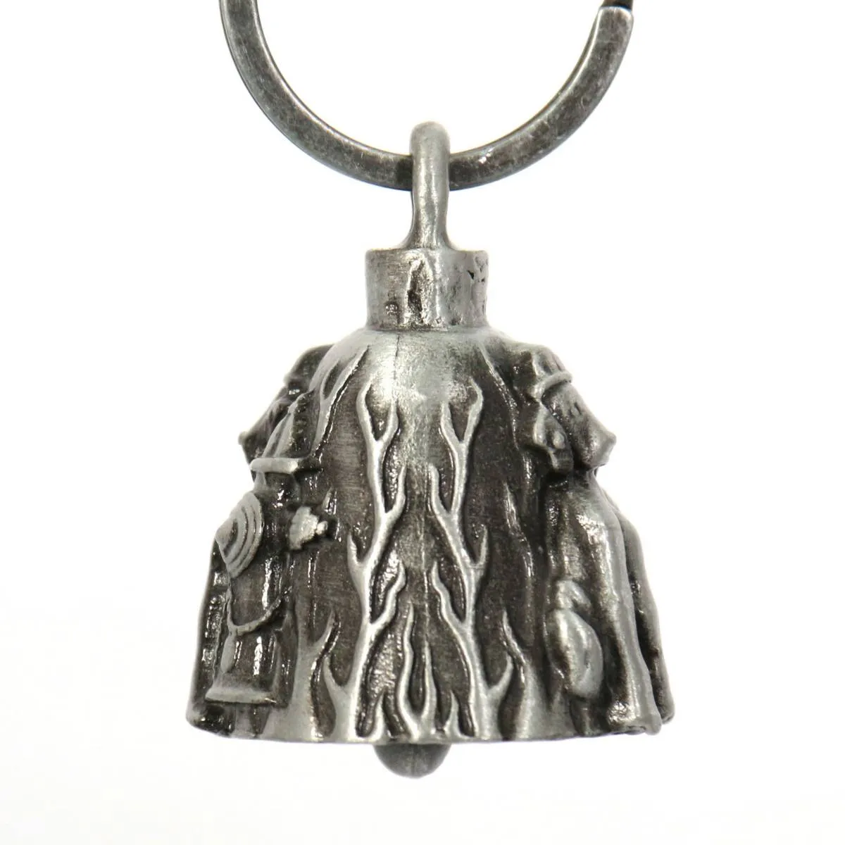 Milwaukee Leather MLB9046 'Fire Dog' Motorcycle Good Luck Bell | Key