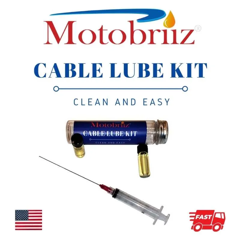 Motorcycle Cable Lube Kit