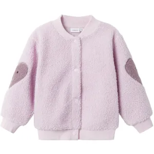 Name It Winsome Orchid Sandy Regular Teddy Cardigan