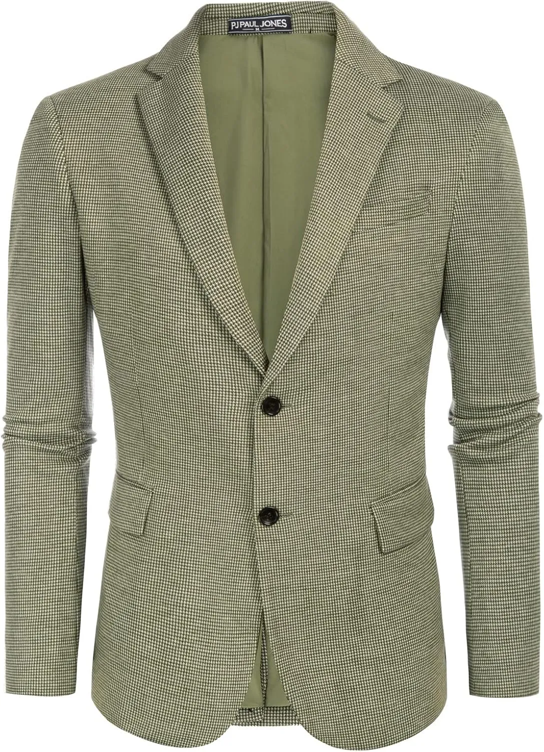 PJ Paul Jones Men's Herringbone Blazer Jacket Lightweight Casual Knit Sport Coat